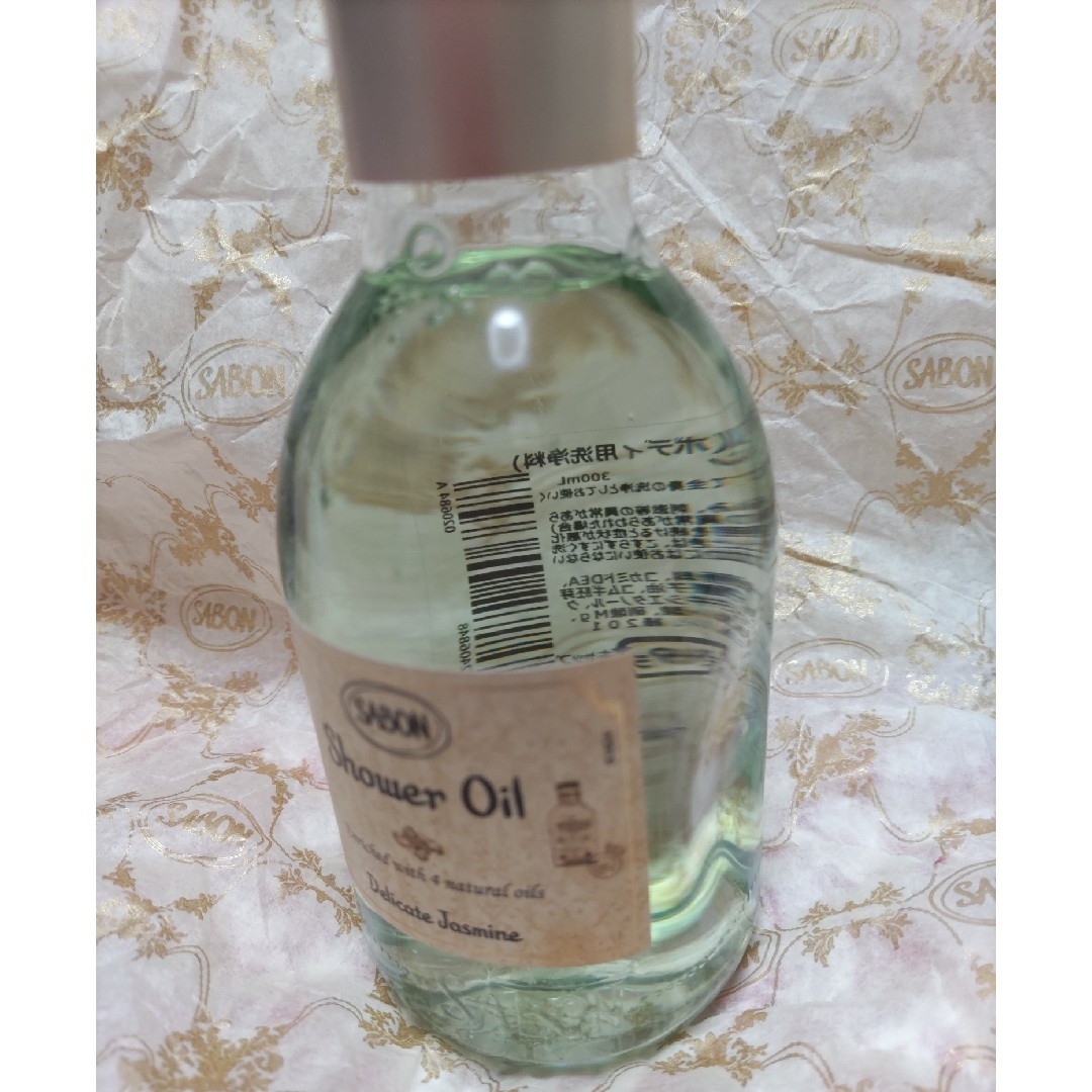 SABON(サボン)のSABON  シャワーオイル　デリケート・ジャスミン(300mL)　1個 コスメ/美容のボディケア(ボディオイル)の商品写真