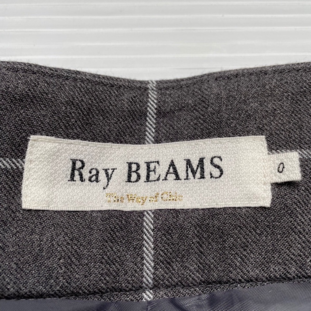 Ray BEAMS(レイビームス)のRAY BEAMS レイビームス　ワイドパンツ　グレー　0 レディースのパンツ(カジュアルパンツ)の商品写真