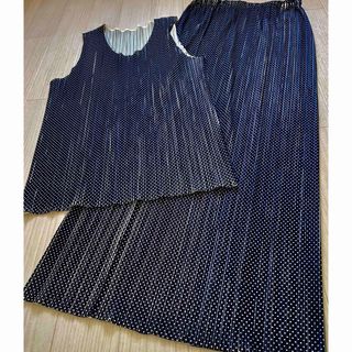 プリーツプリーズイッセイミヤケ(PLEATS PLEASE ISSEY MIYAKE)のpleats please 水玉 セットアップ(セット/コーデ)