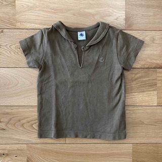 PETIT BATEAU - Petit bateau 襟付きカットソー ピンクの通販 by