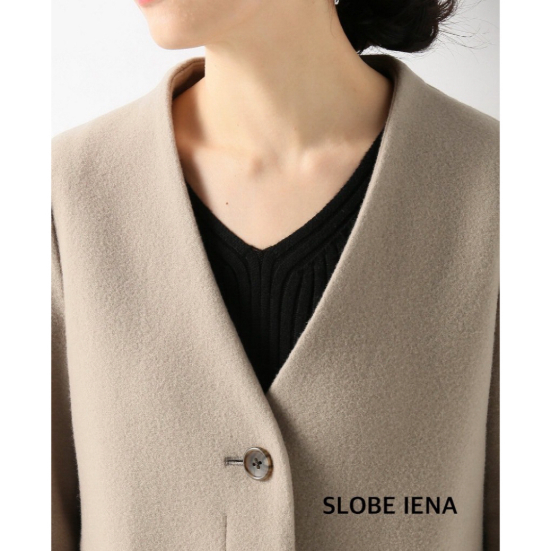 SLOBE IENA(スローブイエナ)のSLOBE IENA スローブイエナ　コート  ウール  レディースのジャケット/アウター(その他)の商品写真
