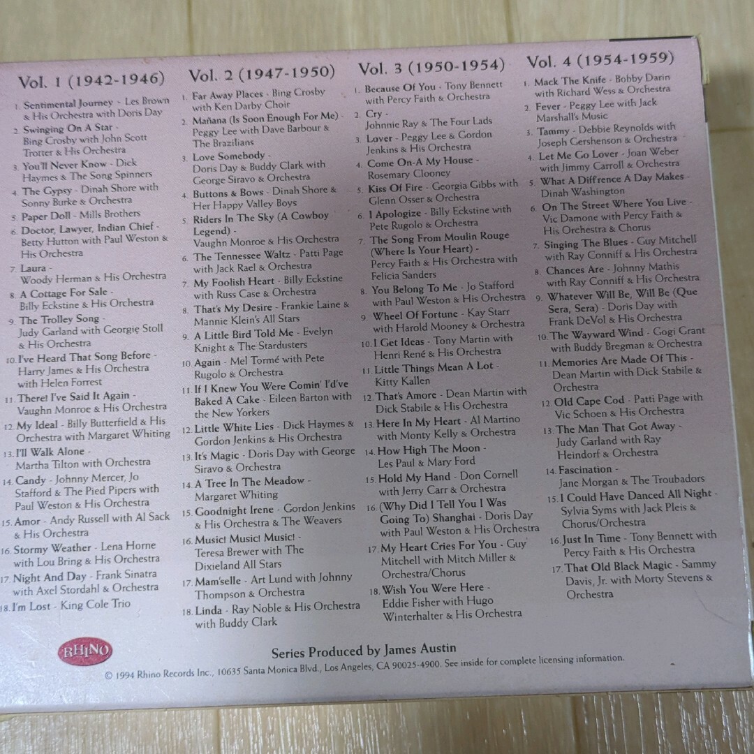 センチメンタルジャーニー　CD　アルバム　ポップヴォーカルクラシックス　廃盤 エンタメ/ホビーのCD(ポップス/ロック(洋楽))の商品写真