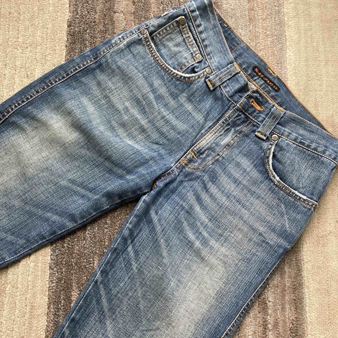 Nudie Jeans(ヌーディジーンズ)の【送料無料】ヌーディジーンズ　デニム　ジーンズ　SLIM サイズ28 メンズのパンツ(デニム/ジーンズ)の商品写真