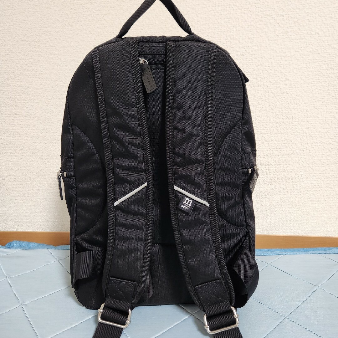 marimekko(マリメッコ)のmarimekko buddy　バックパック　リュック　黒 レディースのバッグ(リュック/バックパック)の商品写真