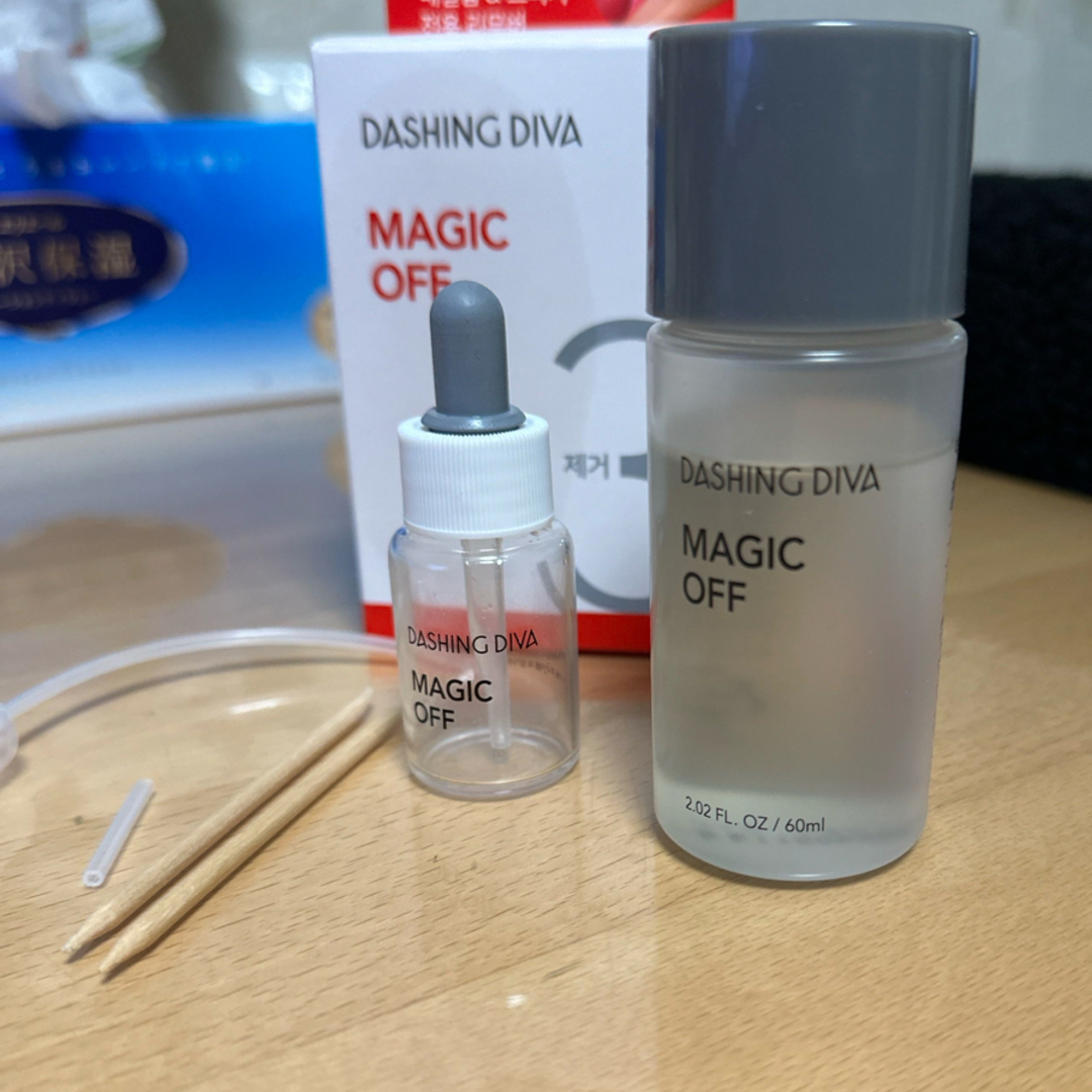 DASHING DIVA(ダッシングディバ)のDASHING DIVA MAGIC OFF（ダッシングディバマジックオフ） コスメ/美容のネイル(除光液)の商品写真