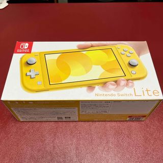 ニンテンドウ(任天堂)の【最安値】【新品未開封】任天堂Switch Lite イエロー　スイッチライト(携帯用ゲーム機本体)