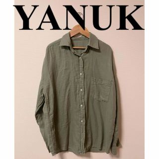 ヤヌーク(YANUK)の【YANUK】長袖コットンシャツ(シャツ/ブラウス(長袖/七分))