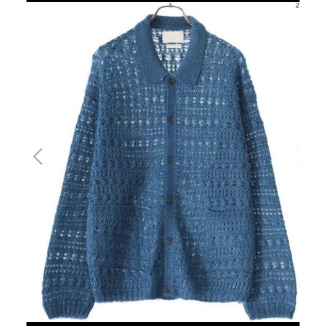 YOKE(ヨーク)のYOKE  MOHAIR SILK MESH KNIT SHIRTS メンズのトップス(ニット/セーター)の商品写真