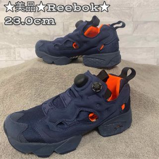 リーボック(Reebok)の★美品★ リーボック インスタ ポンプフューリー テック23.0cm(スニーカー)