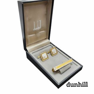 ダンヒル(Dunhill)の【美品】dunhill タイピンカフス A／D  dマーク ゴールド シルバー(カフリンクス)