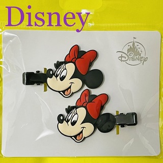 ミニーマウス(ミニーマウス)の定価950円【Disney】ディズニー　ミニーマウス　へアクリップ (キャラクターグッズ)