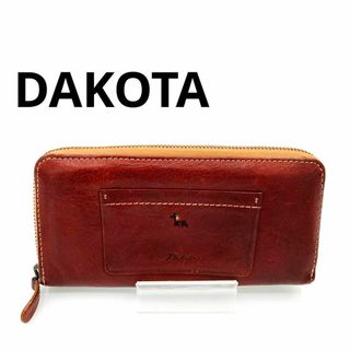 ダコタ 長財布 プレドラ ブラウン 長財布 Dakota 財布 L字ファスナー