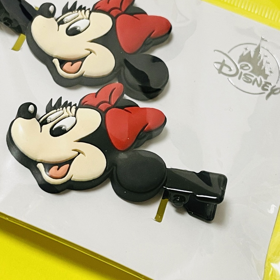 ミニーマウス(ミニーマウス)の定価950円【Disney】ディズニー　ミニーマウス　へアクリップ  エンタメ/ホビーのおもちゃ/ぬいぐるみ(キャラクターグッズ)の商品写真