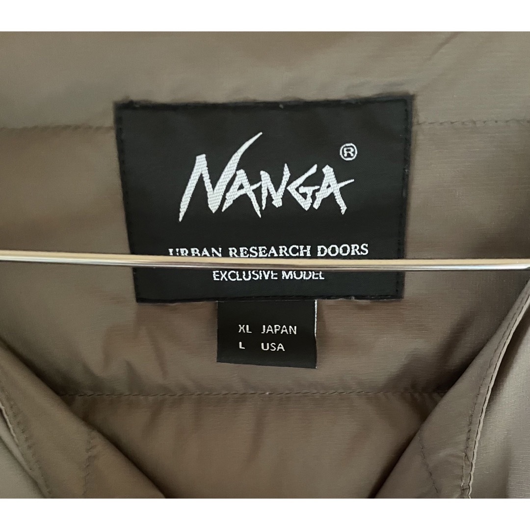 NANGA(ナンガ)のアーバンリサーチ  NANGA×DOORS  インナーダウン メンズのジャケット/アウター(ダウンジャケット)の商品写真