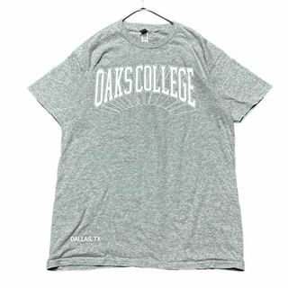 ギルタン(GILDAN)のGILDAN 半袖Tシャツ オークス大学 グレー US古着 p92(Tシャツ/カットソー(半袖/袖なし))