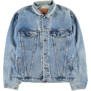 リーバイス(Levi's)の古着 90年代 リーバイス Levi's 75525-4891 デニムジャケット Gジャン カナダ製 メンズL ヴィンテージ /eaa427284(Gジャン/デニムジャケット)