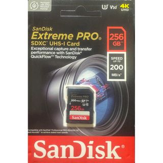 新品 SanDisk Extreme Pro 256Gb 200MB/140MB(PC周辺機器)