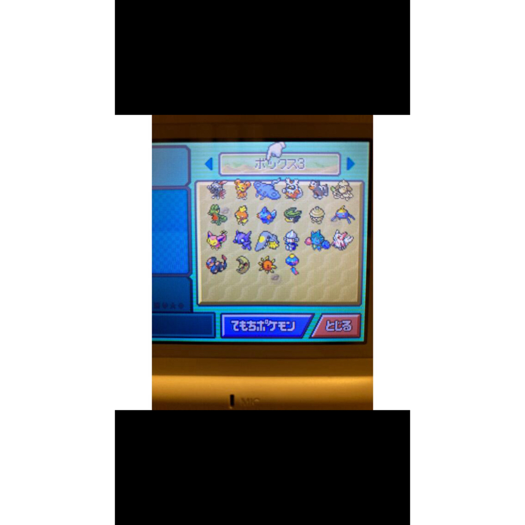 斬波様専用　ポケモン　色マナフィ エンタメ/ホビーのゲームソフト/ゲーム機本体(携帯用ゲームソフト)の商品写真