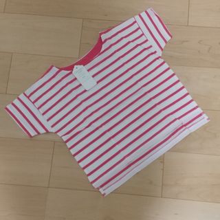 チャオパニックティピー(CIAOPANIC TYPY)のCIAOPANIC TYPY☆シルケットボーダービッグTシャツ 新品未使用タグ付(Tシャツ/カットソー)