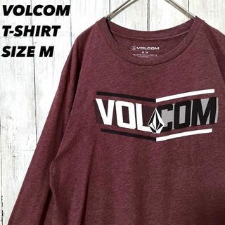 ボルコム(volcom)のアメリカ古着　VOLCOMボルコム　長袖プリントTシャツ　サイズM ユニセックス(Tシャツ/カットソー(半袖/袖なし))