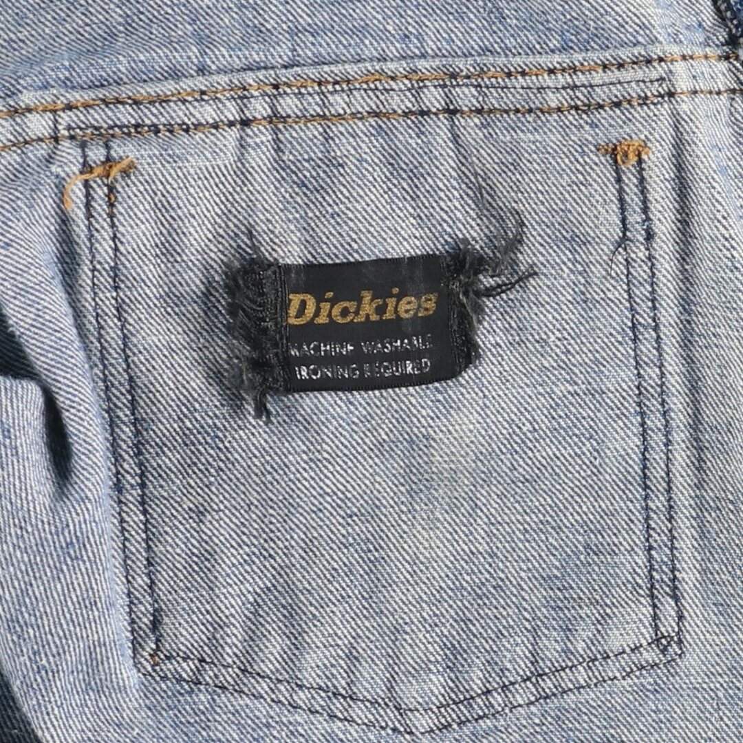 Dickies(ディッキーズ)の古着 70年代 ディッキーズ Dickies デニムジャケット Gジャン メンズL ヴィンテージ /eaa427121 メンズのジャケット/アウター(Gジャン/デニムジャケット)の商品写真