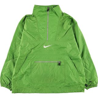 ナイキ(NIKE)の古着 90年代 ナイキ NIKE AIR ハーフジップ ナイロンプルオーバー メンズL ヴィンテージ /eaa426973(ナイロンジャケット)