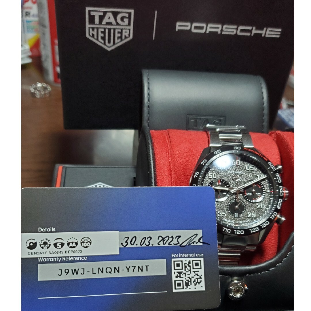 TAG Heuer(タグホイヤー)のタグホイヤーポルシェリミテッドエディション メンズの時計(腕時計(アナログ))の商品写真