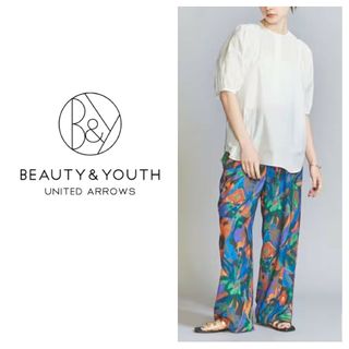 ビューティアンドユースユナイテッドアローズ(BEAUTY&YOUTH UNITED ARROWS)の2023 ビューティー&ユース コットンナイロンパフスリーブブラウス(シャツ/ブラウス(半袖/袖なし))