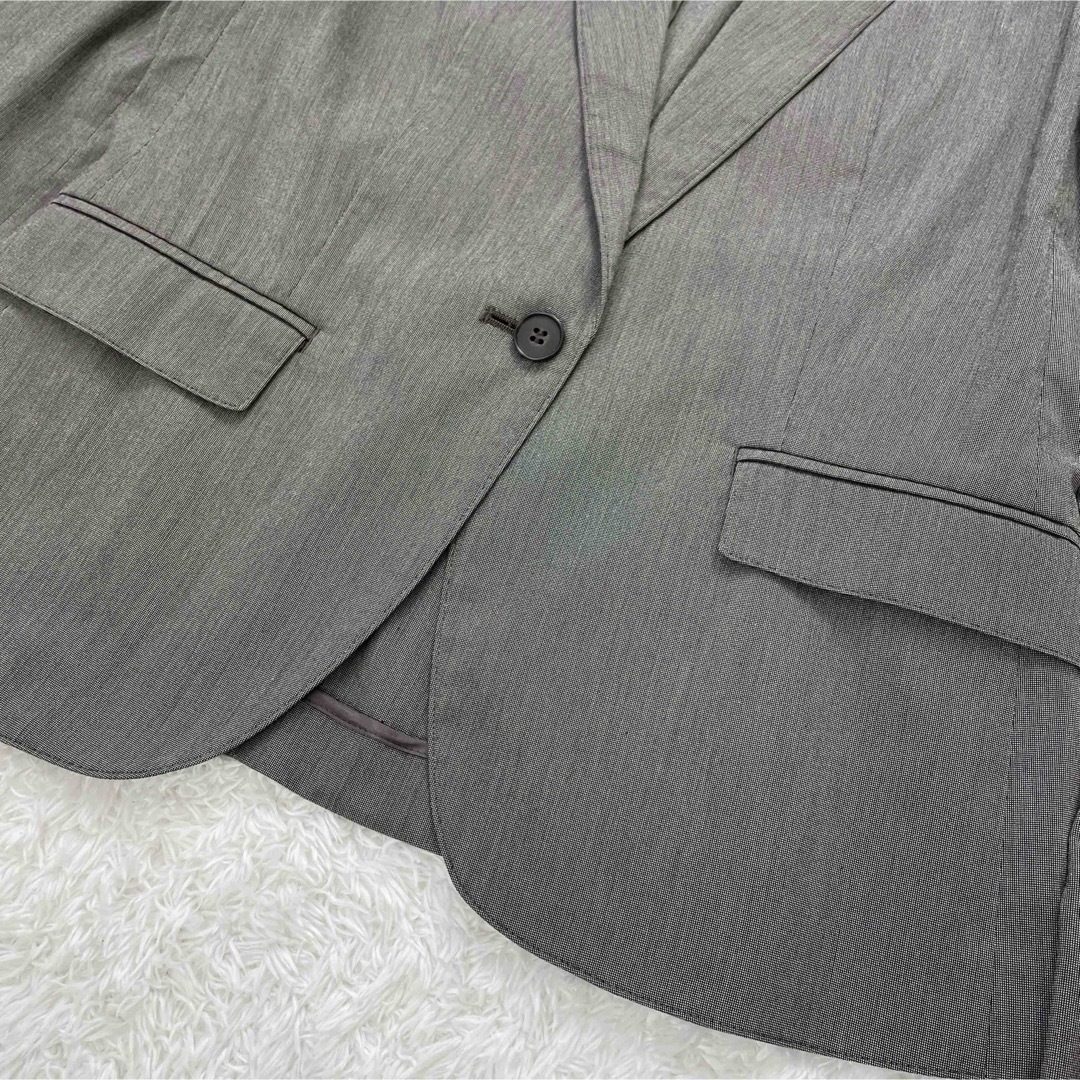 ICB(アイシービー)のicb オンワード　日本製　セットアップ　スーツ　ジャケットパンツセット　Ｌ レディースのフォーマル/ドレス(スーツ)の商品写真