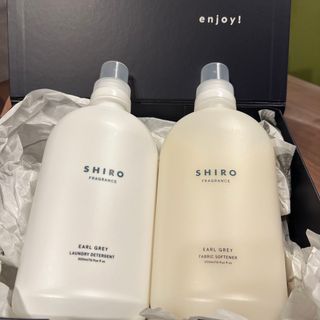 シロ(shiro)のSHIRO 洗濯洗剤柔軟剤セット(洗剤/柔軟剤)