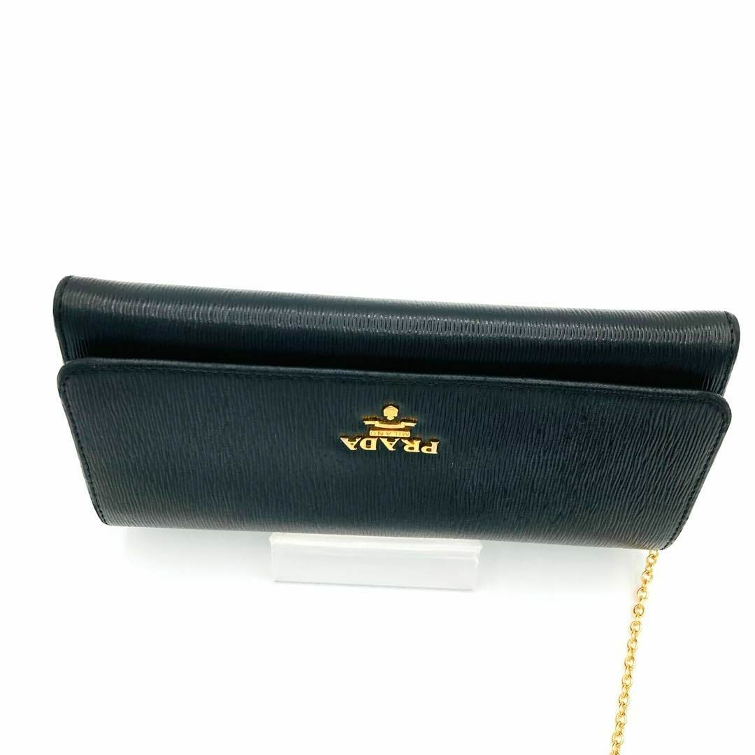 PRADA プラダ 長財布 ブラック 品薄 希少 人気 サフィアーノ PRADA プラダ 長財布 ブラック 品薄 希少 人気 サフィアーノ