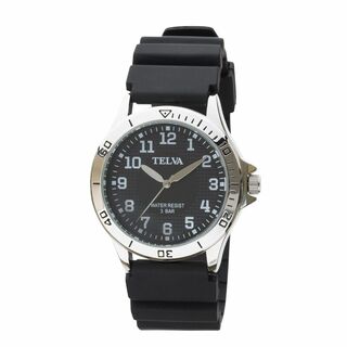 [クレファー] 腕時計 アナログ 防水 ウレタンベルト TE-AM152-BKS(その他)