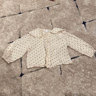 ザラキッズ(ZARA KIDS)のZARA ブラウス　ドット(ブラウス)