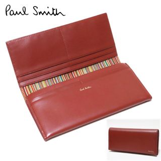 ポールスミス(Paul Smith)の《ポールスミス》箱付新品 ポケット多数 ソフトレザー かぶせ式長財布 男女兼用(長財布)