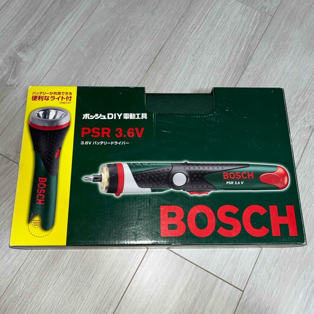 BOSCH(ボッシュ)のボッシュ　DIY　電動工具　3.6Vバッテリードライバー　ライト付 自動車/バイクのバイク(工具)の商品写真