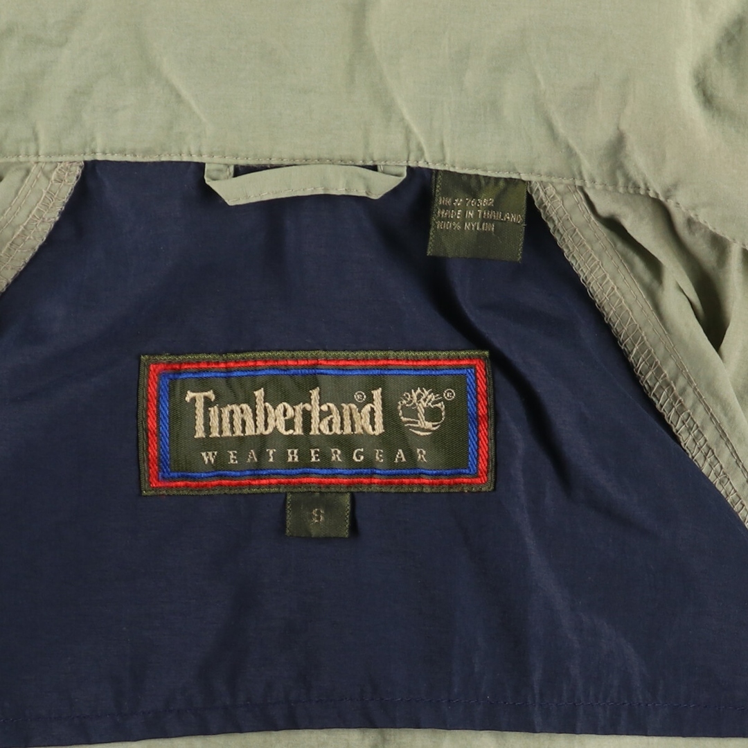 Timberland(ティンバーランド)の古着 90年代 ティンバーランド Timberland WEATHERGEAR マウンテンジャケット シェルジャケット メンズS ヴィンテージ /eaa423808 メンズのジャケット/アウター(マウンテンパーカー)の商品写真