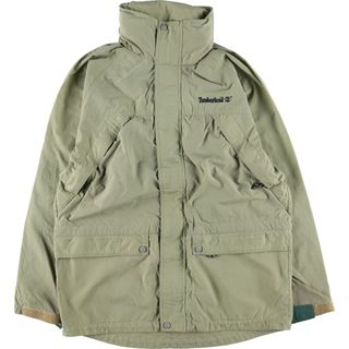 ティンバーランド(Timberland)の古着 90年代 ティンバーランド Timberland WEATHERGEAR マウンテンジャケット シェルジャケット メンズS ヴィンテージ /eaa423808(マウンテンパーカー)