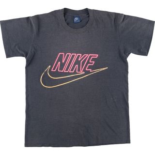 ナイキ(NIKE)の古着 80年代 ナイキ NIKE 紺タグ スポーツプリントTシャツ USA製 メンズL ヴィンテージ /eaa425357(Tシャツ/カットソー(半袖/袖なし))