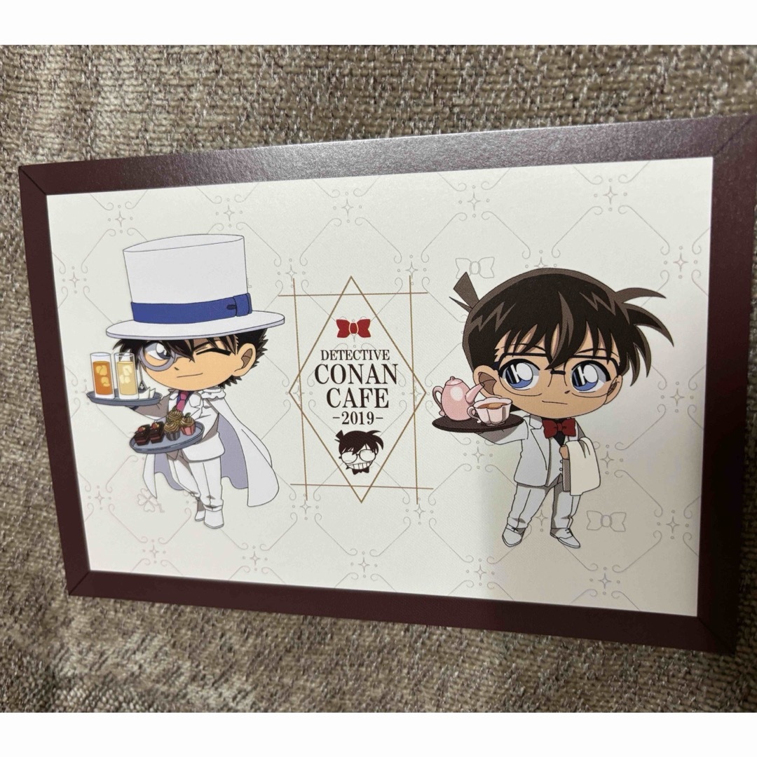 名探偵コナンカフェ2019 ポストカード エンタメ/ホビーのおもちゃ/ぬいぐるみ(キャラクターグッズ)の商品写真