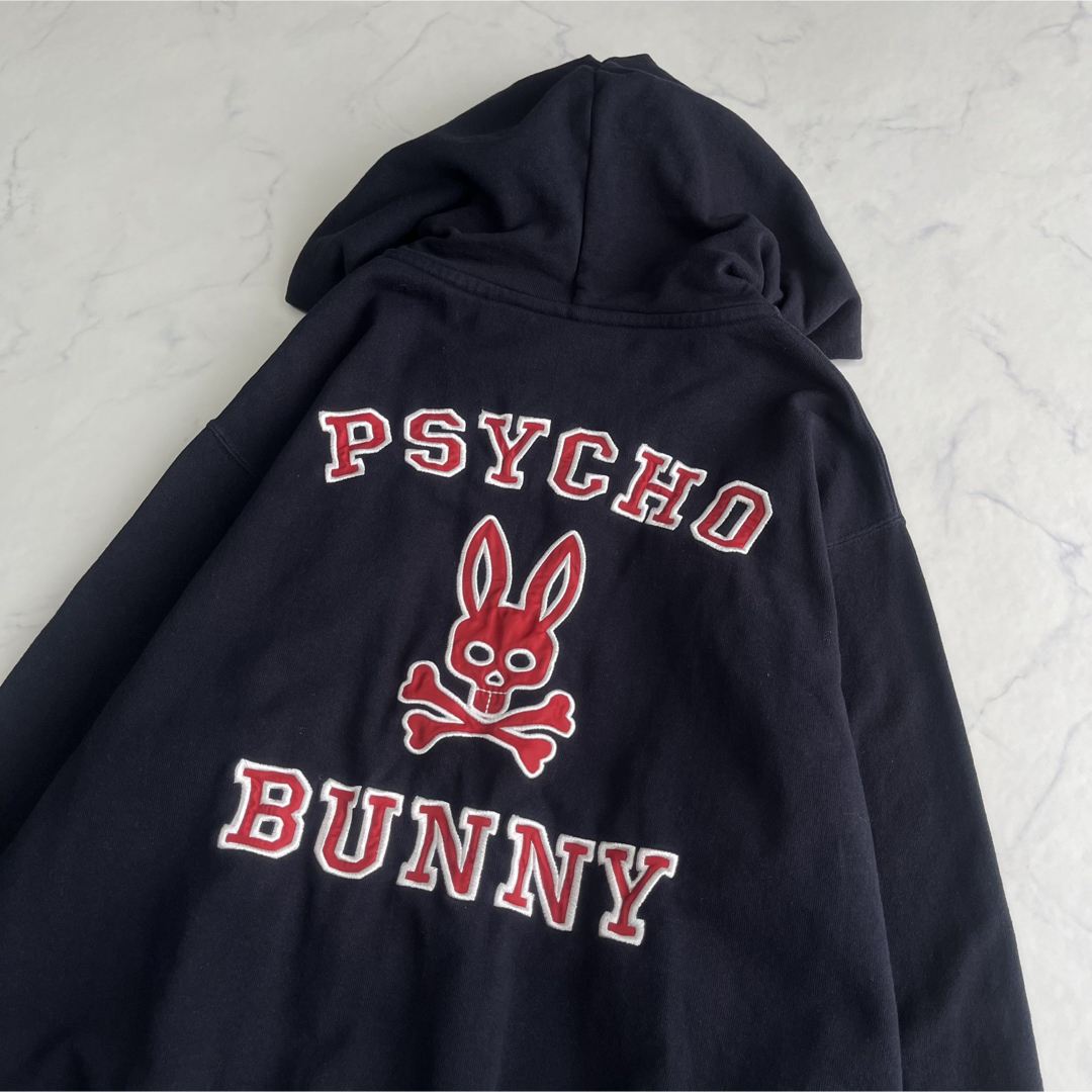 Psycho Bunny(サイコバニー)の『Psycho Bunny』×RUSSELL／(M)／パーカー／デカロゴ メンズのトップス(パーカー)の商品写真