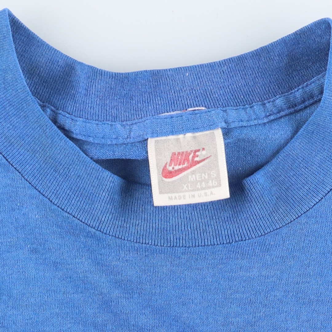 NIKE(ナイキ)の古着 90年代 ナイキ NIKE JUST DO IT 銀タグ プリントTシャツ USA製 メンズM ヴィンテージ /eaa425358 メンズのトップス(Tシャツ/カットソー(半袖/袖なし))の商品写真