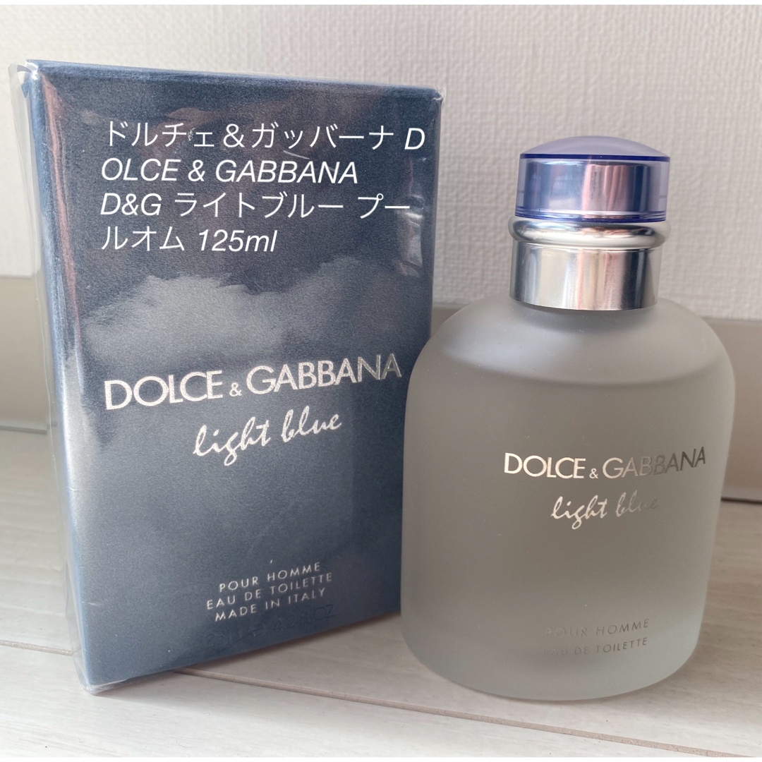 DOLCE&GABBANA(ドルチェアンドガッバーナ)のドルチェ＆ガッバーナ 香水 DOLCE＆GABBANA ライトブルー プールオム コスメ/美容の香水(香水(男性用))の商品写真