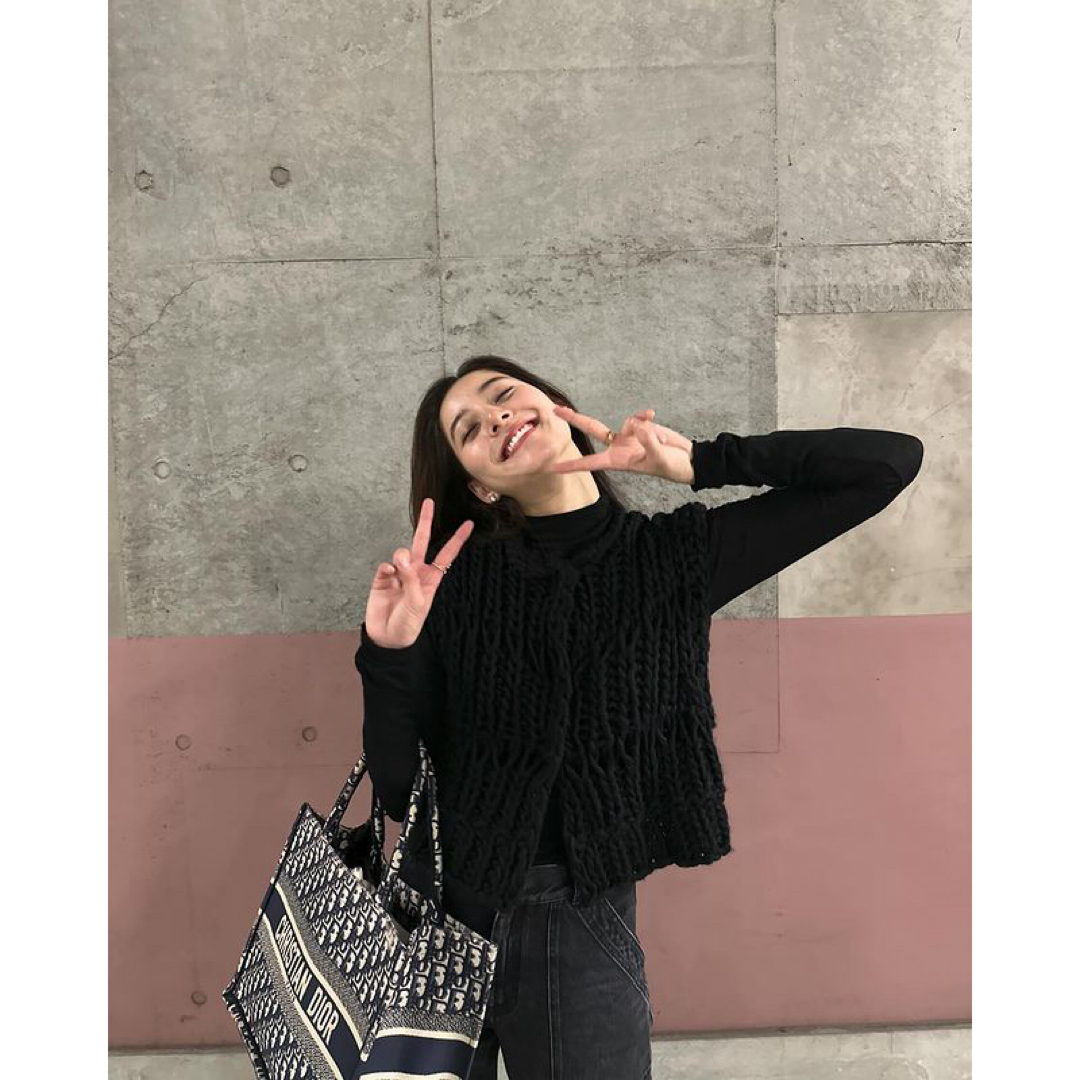 TODAYFUL - 新木優子さん着用todayful Chunky Hand Knitvestの TODAYFUL - 新木優子さん着用todayful Chunky Hand Knitvestの