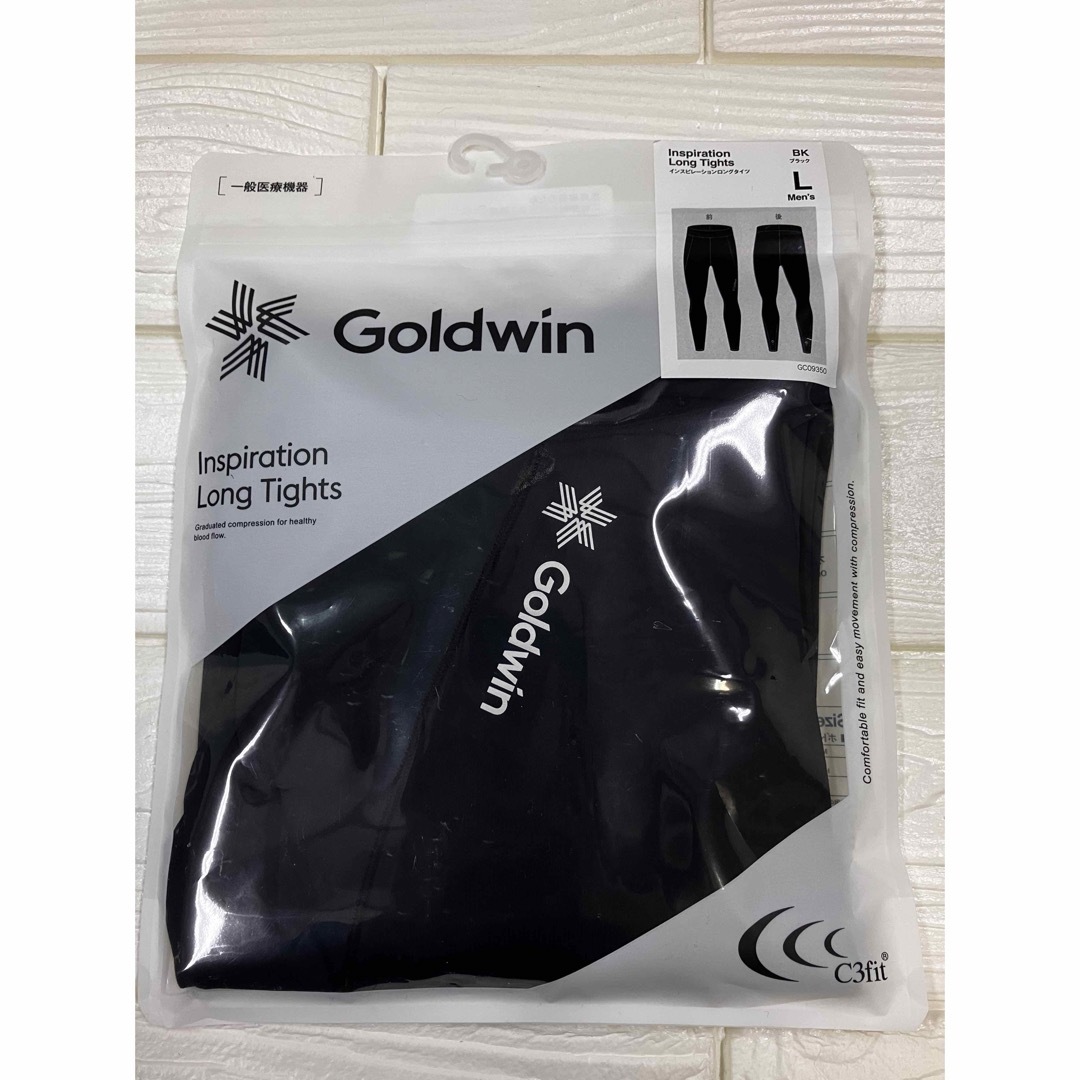 GOLDWIN(ゴールドウィン)の定価13200円・ゴールドウィン・スパッツ・メンズ・Lサイズ メンズのレッグウェア(レギンス/スパッツ)の商品写真