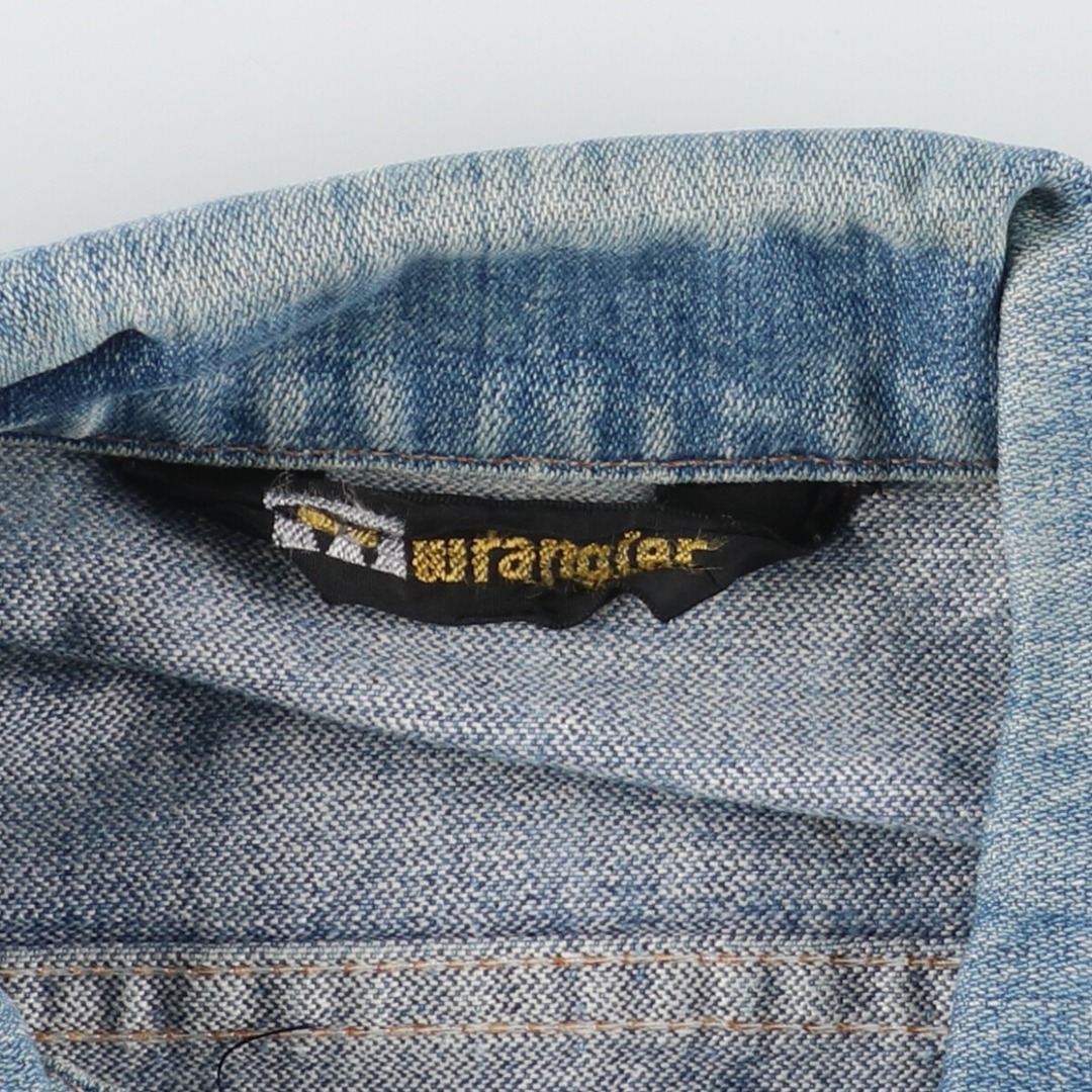 Wrangler(ラングラー)の古着 70~80年代 ラングラー Wrangler デニムジャケット Gジャン メンズM ヴィンテージ /eaa427285 メンズのジャケット/アウター(Gジャン/デニムジャケット)の商品写真