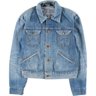 ラングラー(Wrangler)の古着 70~80年代 ラングラー Wrangler デニムジャケット Gジャン メンズM ヴィンテージ /eaa427285(Gジャン/デニムジャケット)