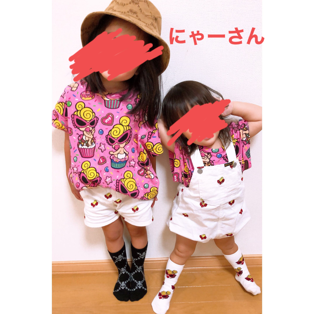 HYSTERIC MINI(ヒステリックミニ)のにゃーさん キッズ/ベビー/マタニティのキッズ服男の子用(90cm~)(パンツ/スパッツ)の商品写真