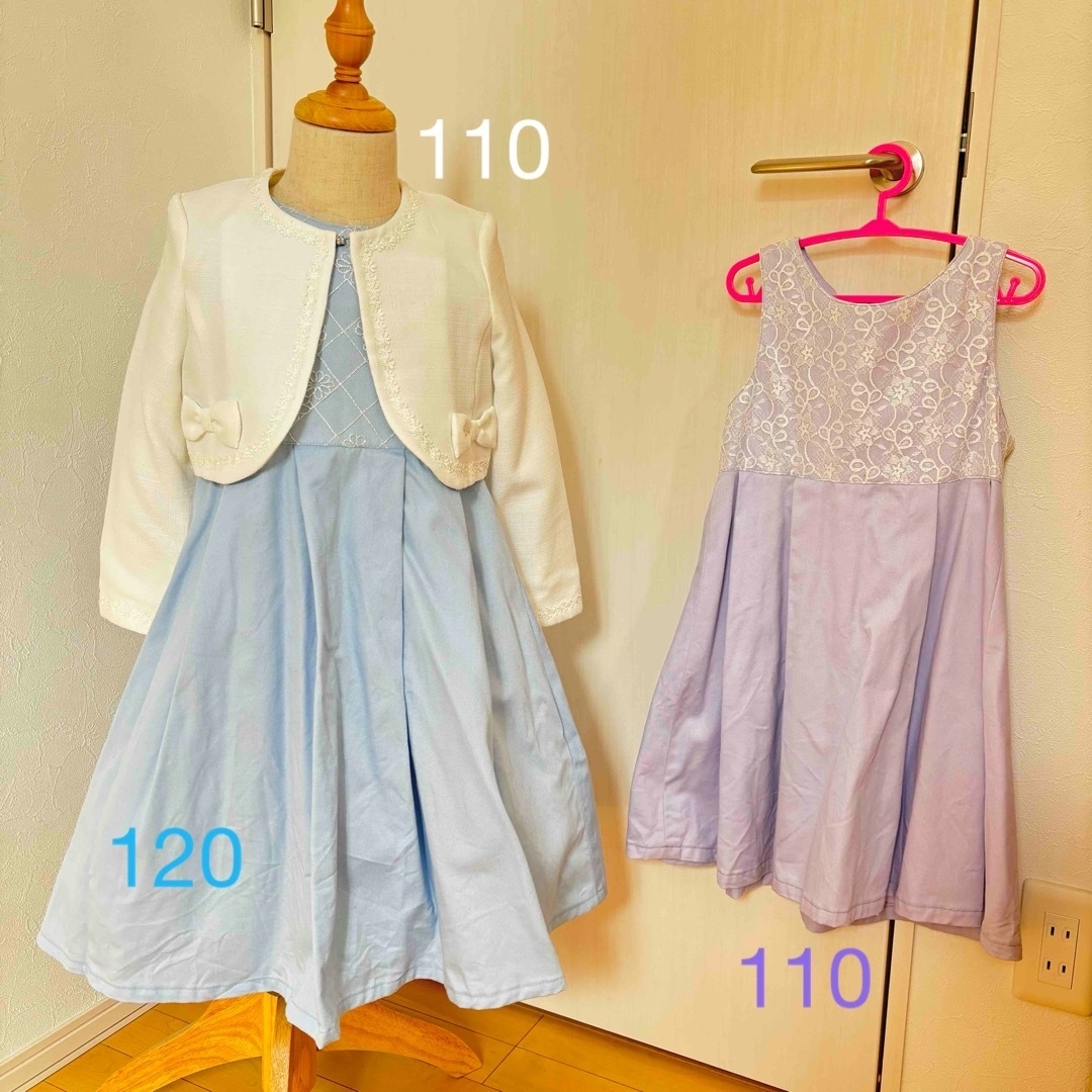 anyFAM(エニィファム)のみにぃ様専用⭐︎入学式用ワンピースセット キッズ/ベビー/マタニティのキッズ服女の子用(90cm~)(ドレス/フォーマル)の商品写真