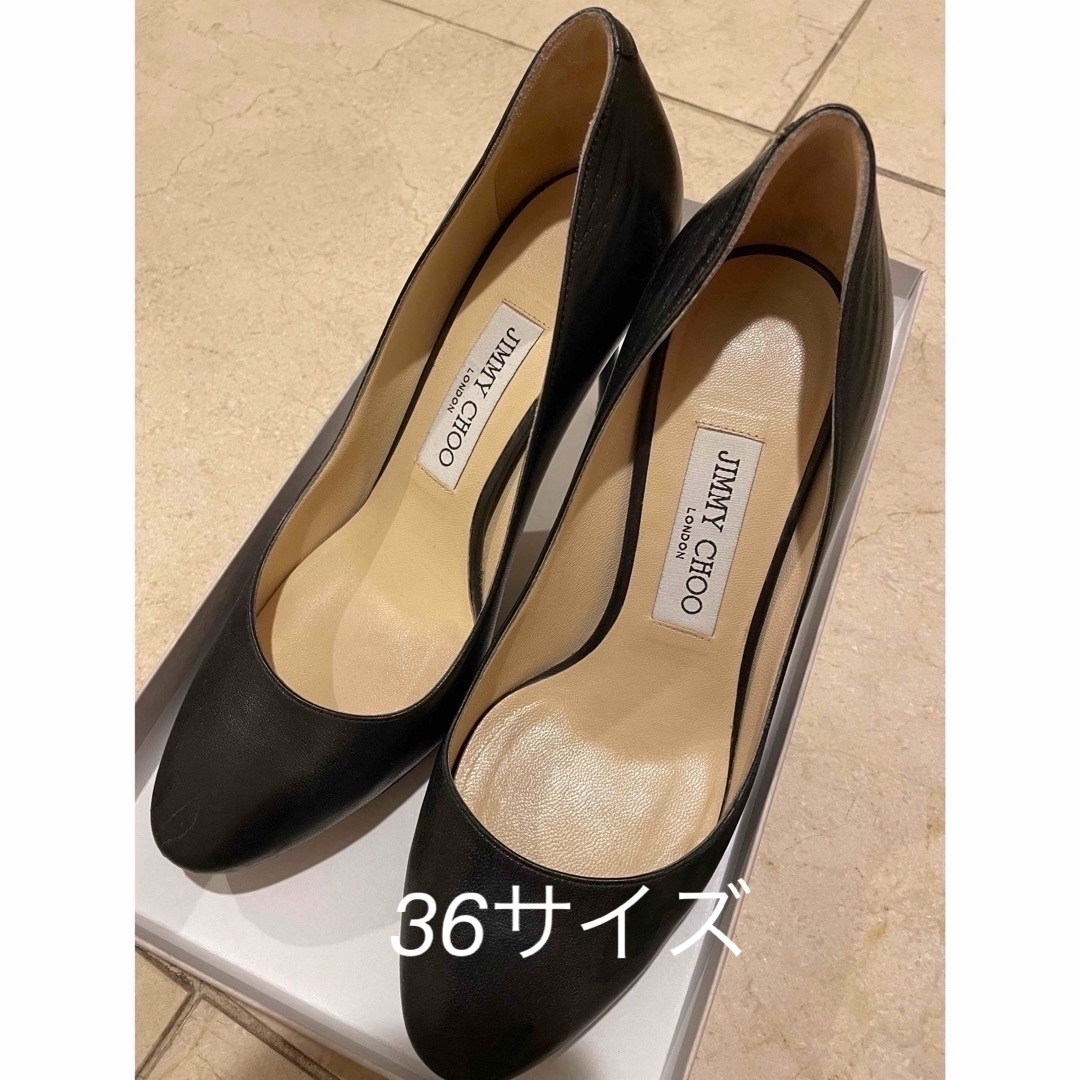 超美品ジミーチュウ 黒パンプス36サイズ 超美品ジミーチュウ 黒パンプス36サイズ