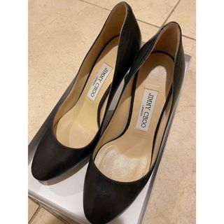 JIMMY CHOO - 超美品ジミーチュウ　黒パンプス36サイズ